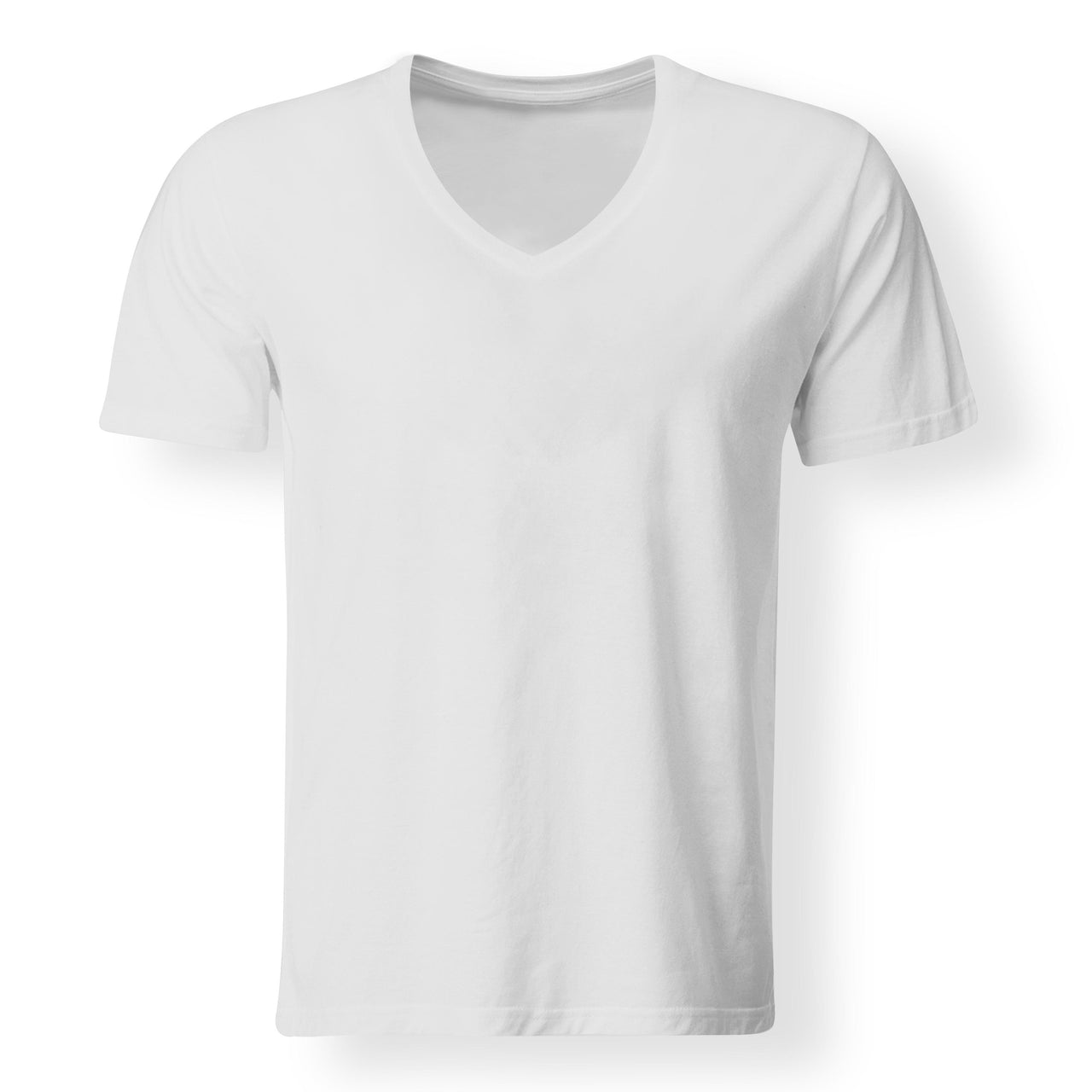 NO Design Super Quality V-Neck T-Shirts