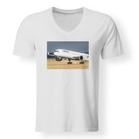 Thumbnail for Lutfhansa A350 Designed V-Neck T-Shirts