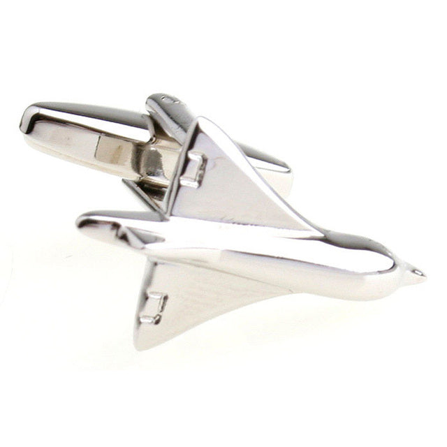 Airplane Shaped (3) Cuff Links