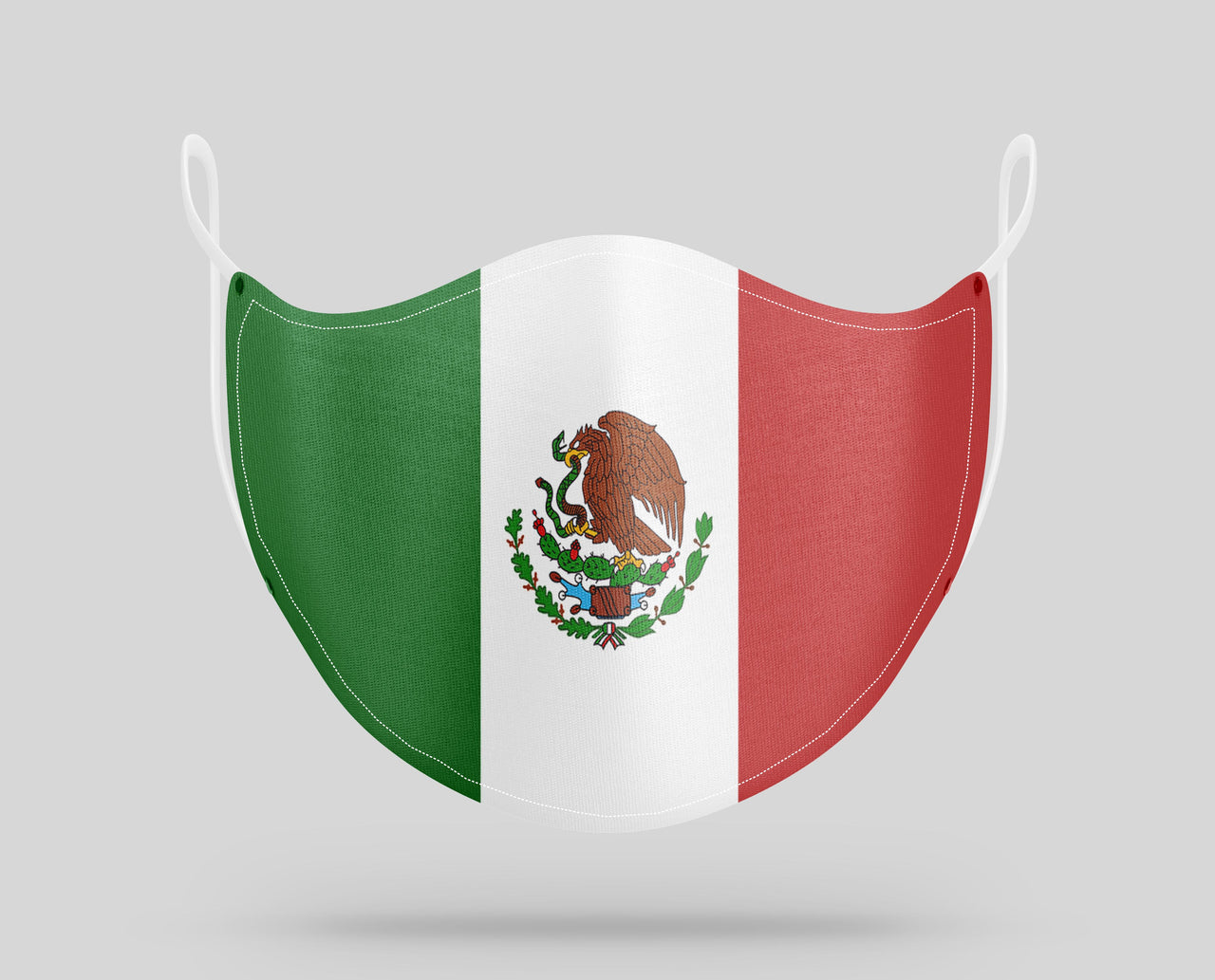 Mexico Flag Designed Face Masks