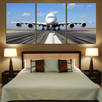 Thumbnail for Mighty Airbus A380 Printed Canvas Posters (3 Pieces)