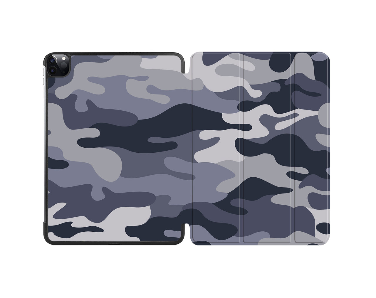 Military Camouflage Army Gray Designed iPad Cases