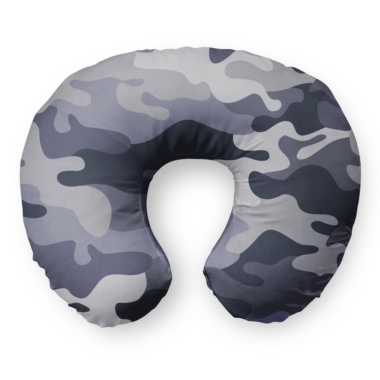 Military Camouflage Army Gray Travel & Boppy Pillows