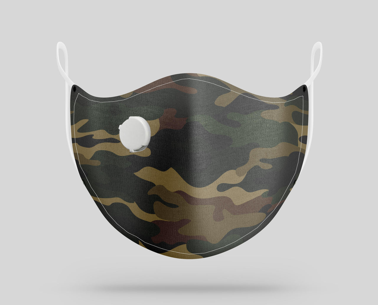 Military Camouflage Designed Face Masks
