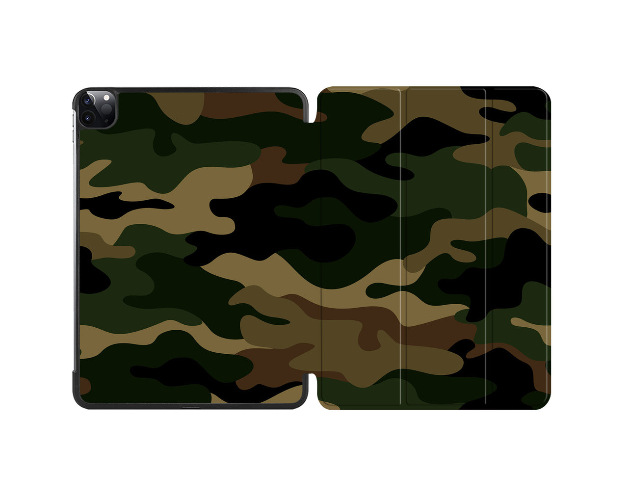 Military Camouflage Army Green Designed iPad Cases