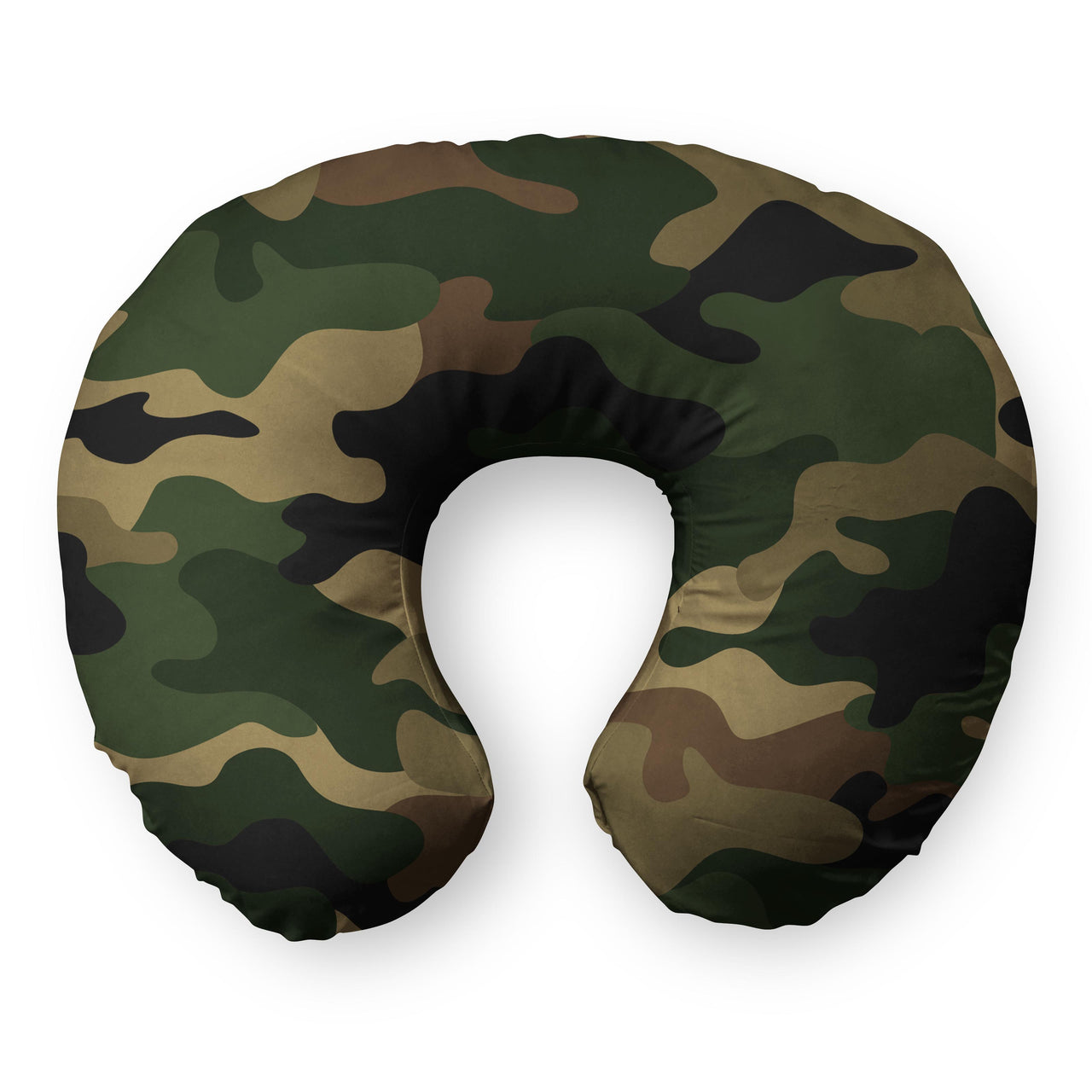Military Camouflage Army Green Travel & Boppy Pillows