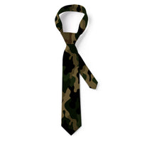Thumbnail for Military Camouflage Army Green Designed Ties