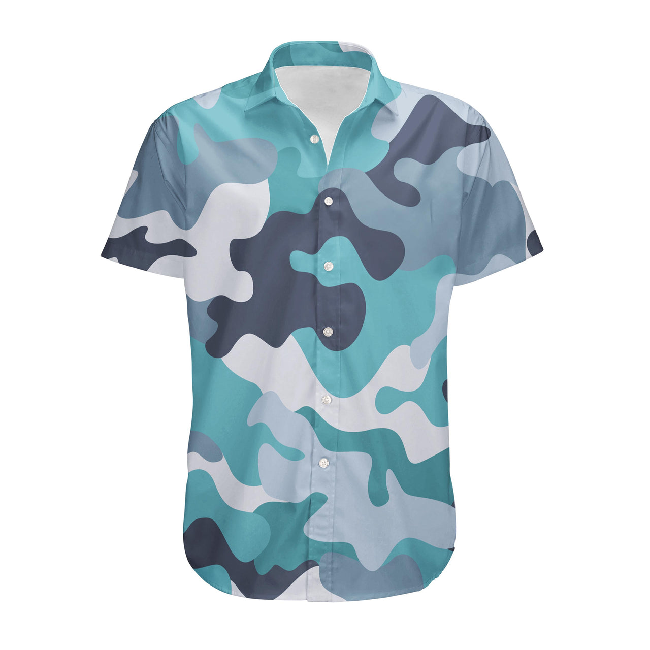 Military Camouflage Green Designed 3D Shirts