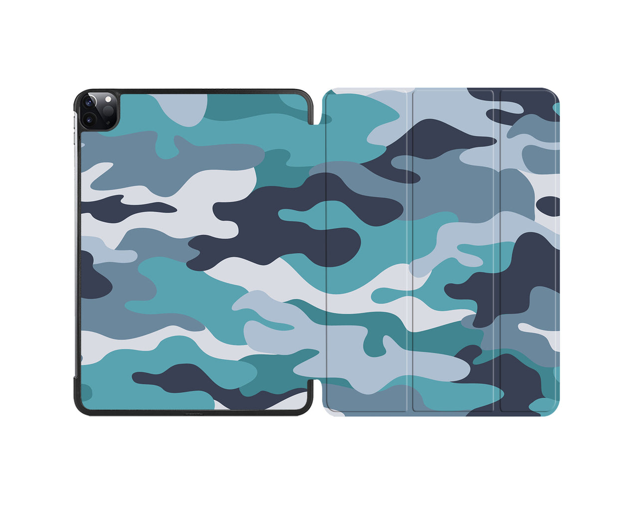 Military Camouflage Green Designed iPad Cases