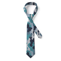 Thumbnail for Military Camouflage Green Designed Ties