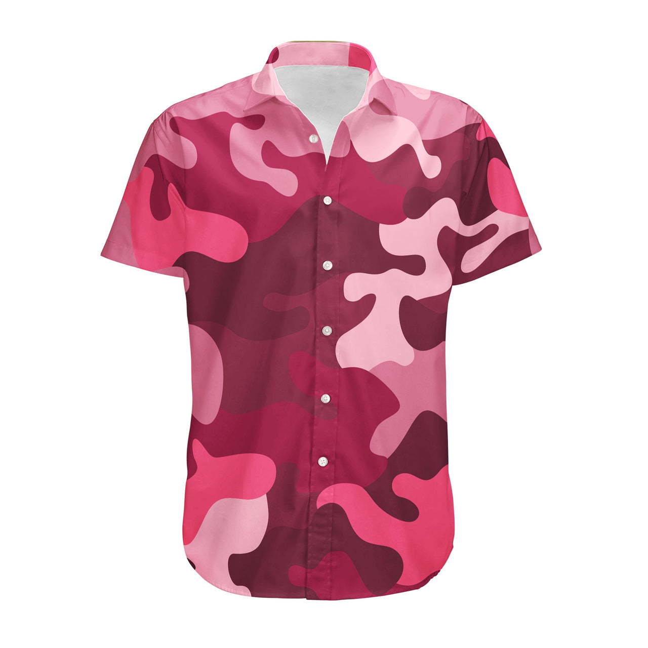 Military Camouflage Red Designed 3D Shirts