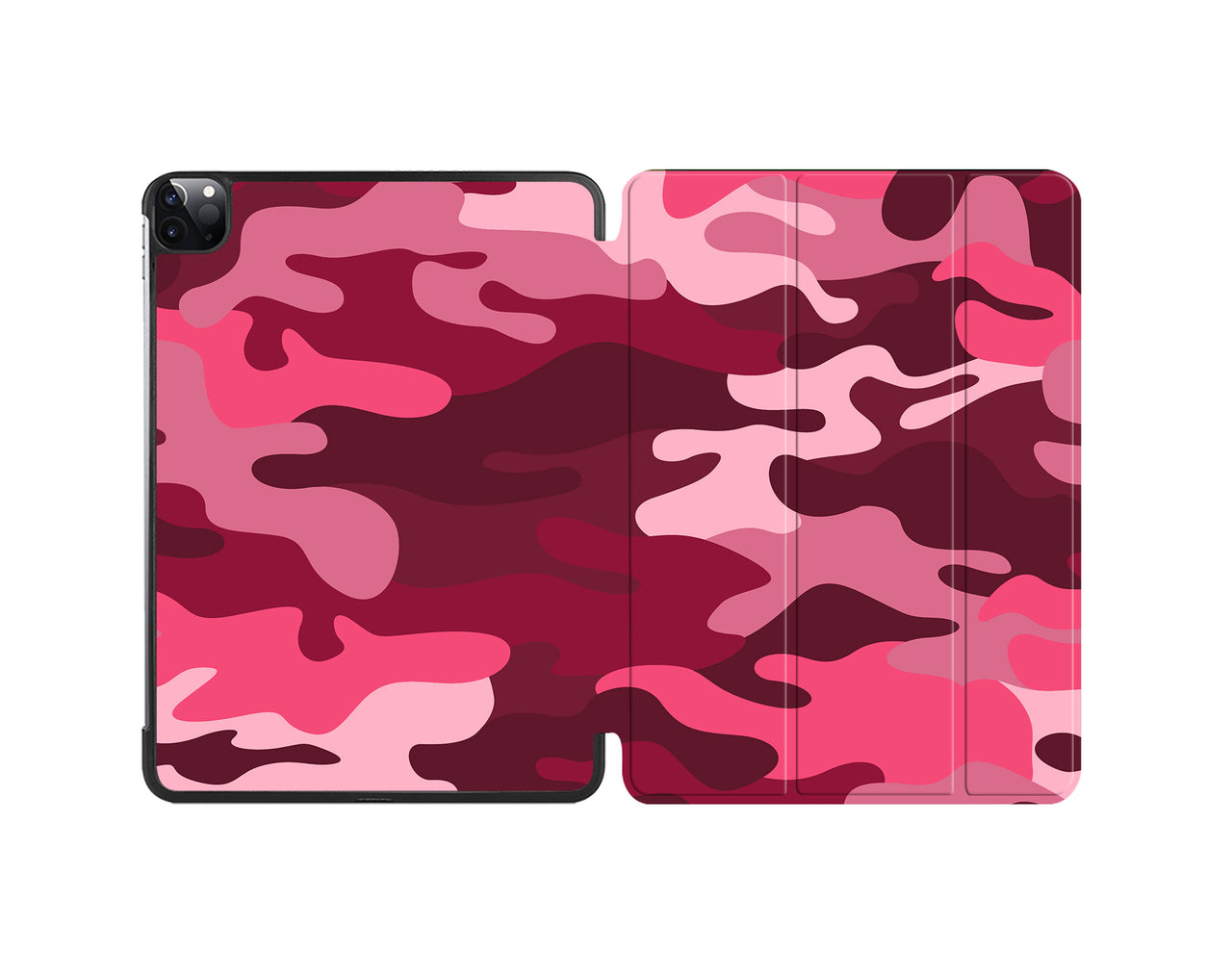 Military Camouflage Red Designed iPad Cases