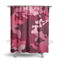 Thumbnail for Military Camouflage Red Designed Shower Curtains