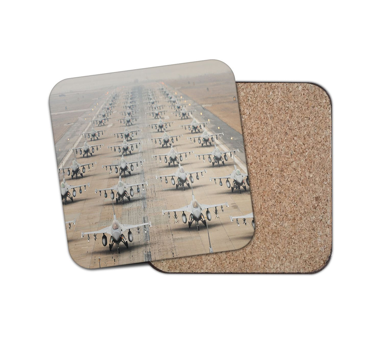 Military Jets Designed Coasters