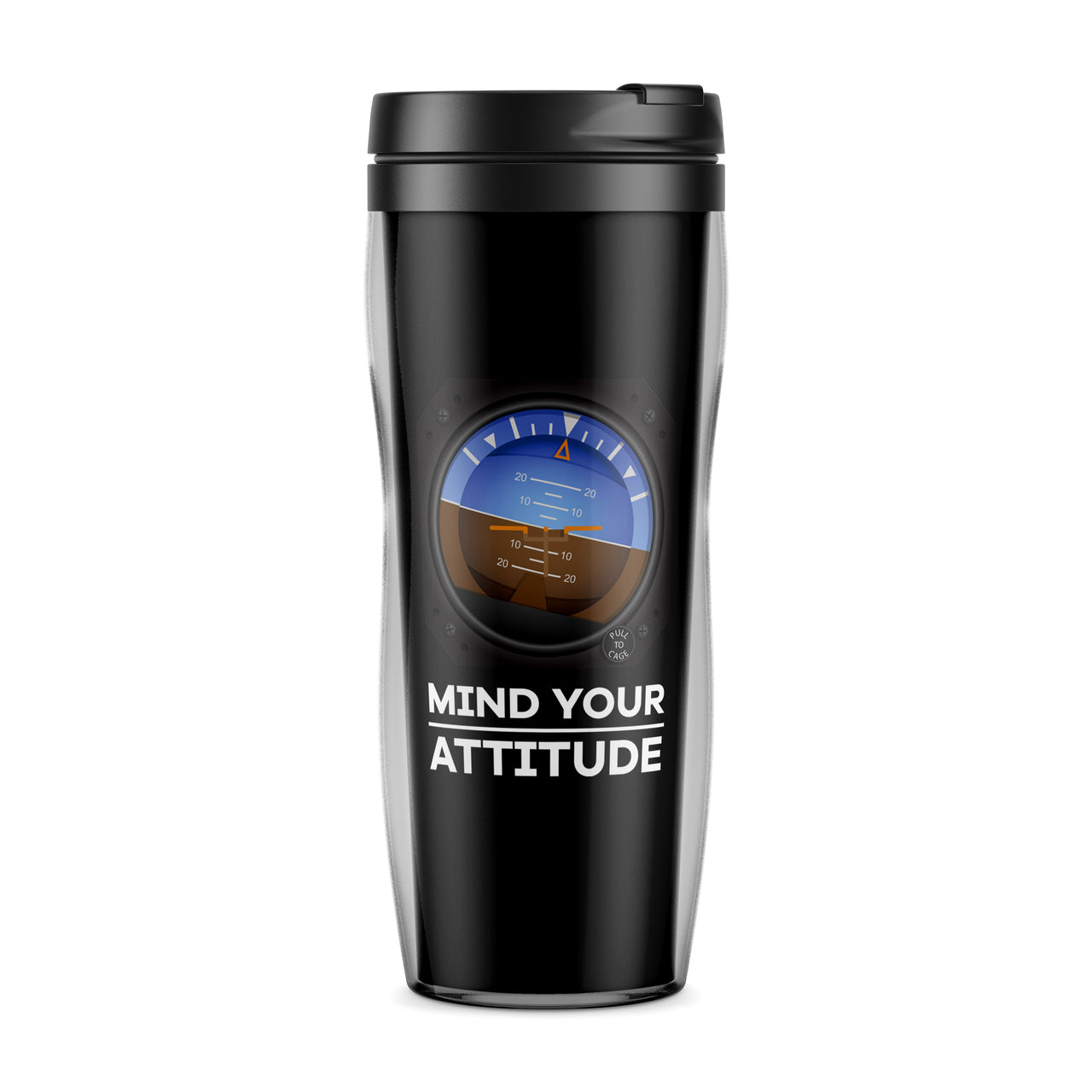 Mind Your Attitude Designed Travel Mugs