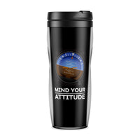 Thumbnail for Mind Your Attitude Designed Travel Mugs