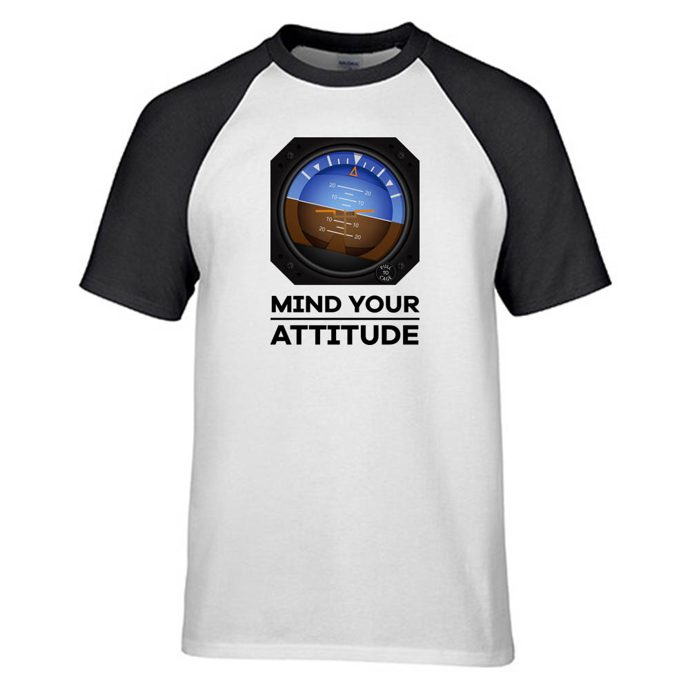 Mind Your Attitude Designed Raglan T-Shirts