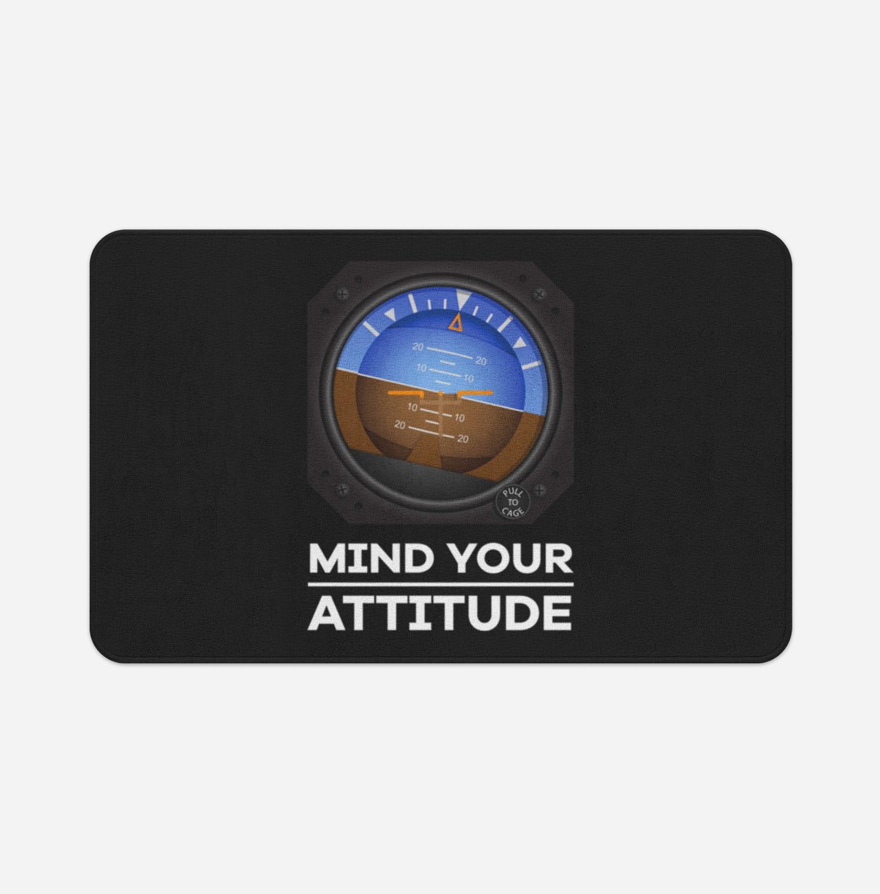 Mind Your Attitude Designed Bath Mats