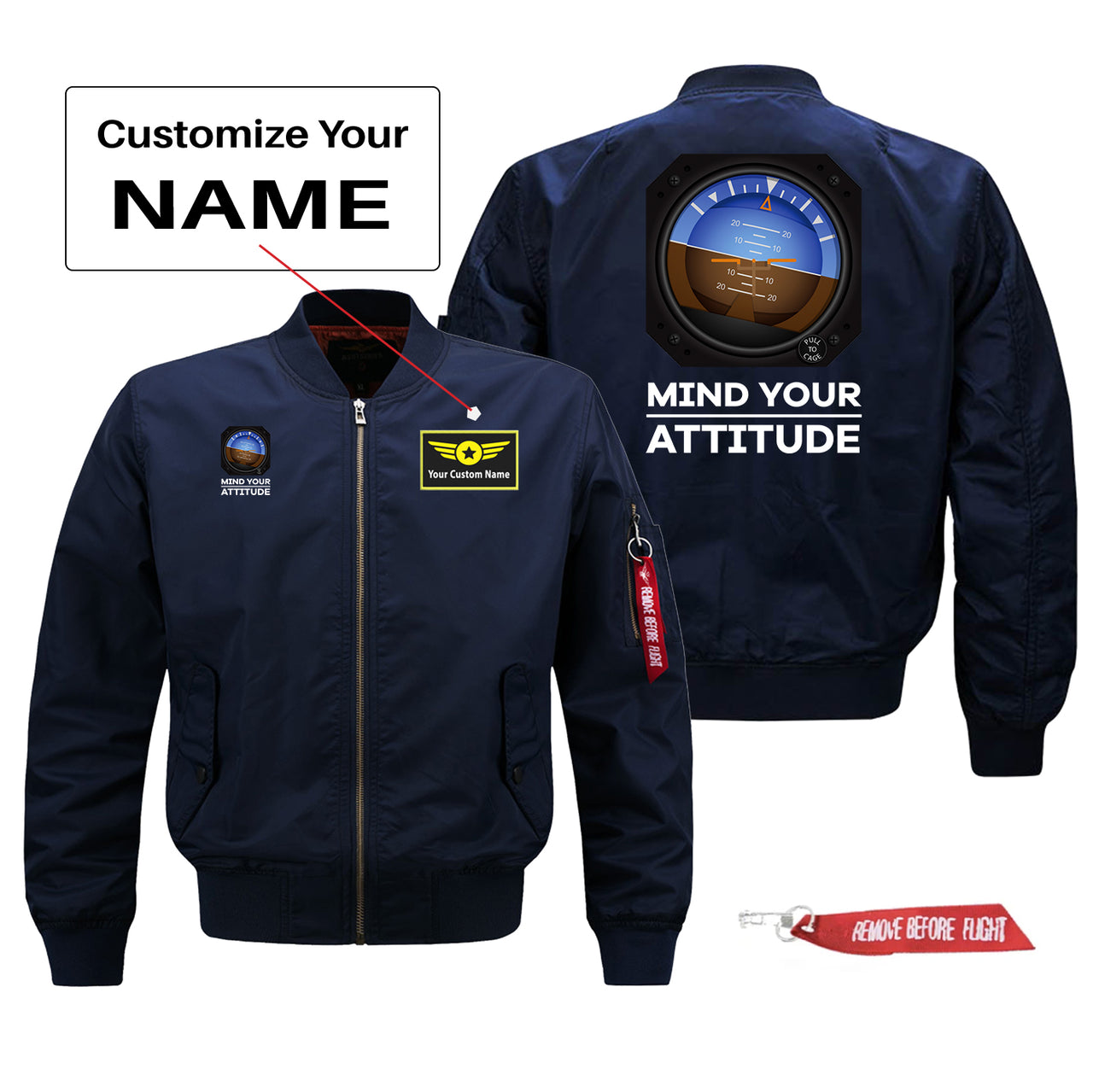 Custom pilot jacket deals