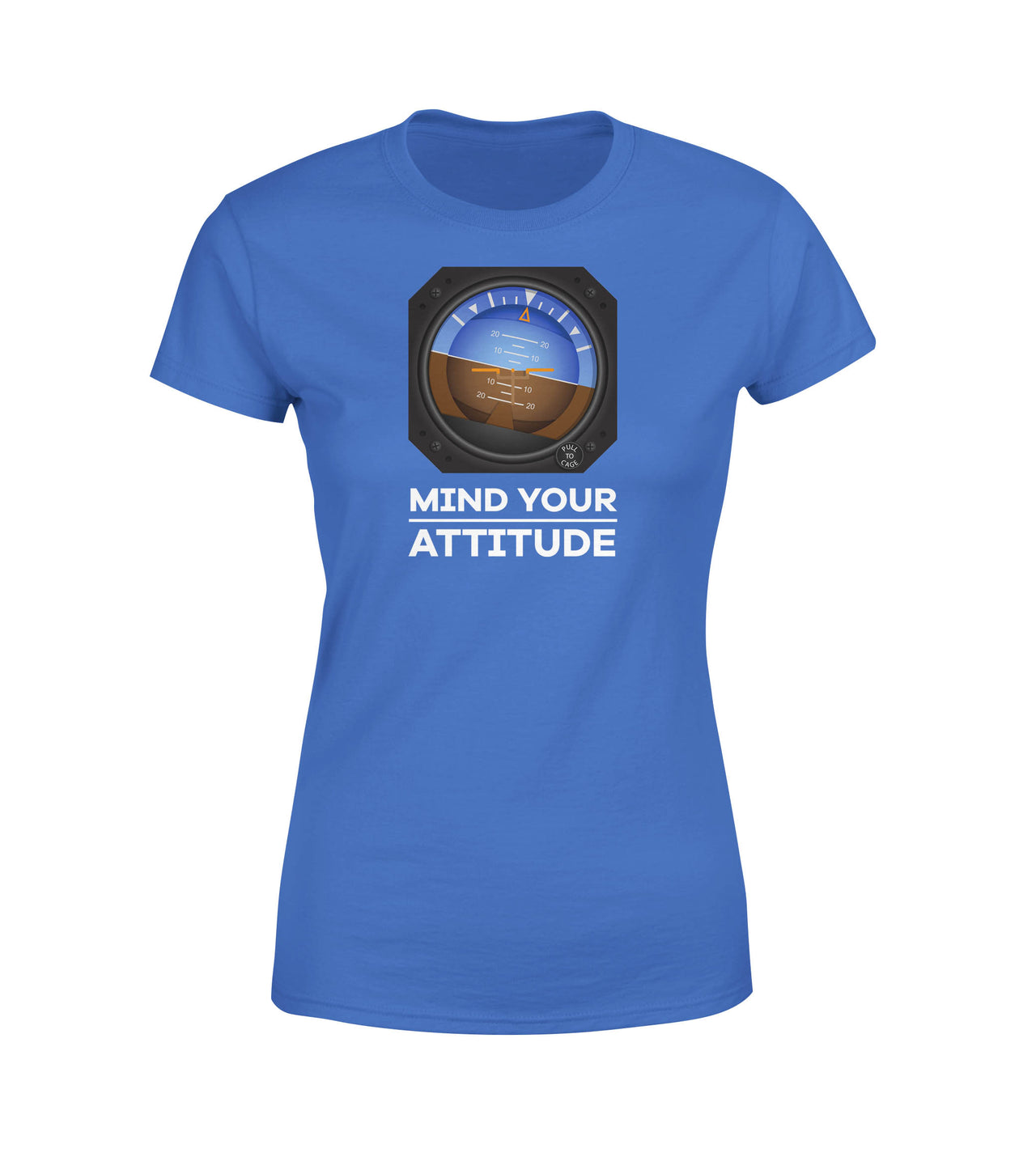 Mind Your Attitude Designed Women T-Shirts