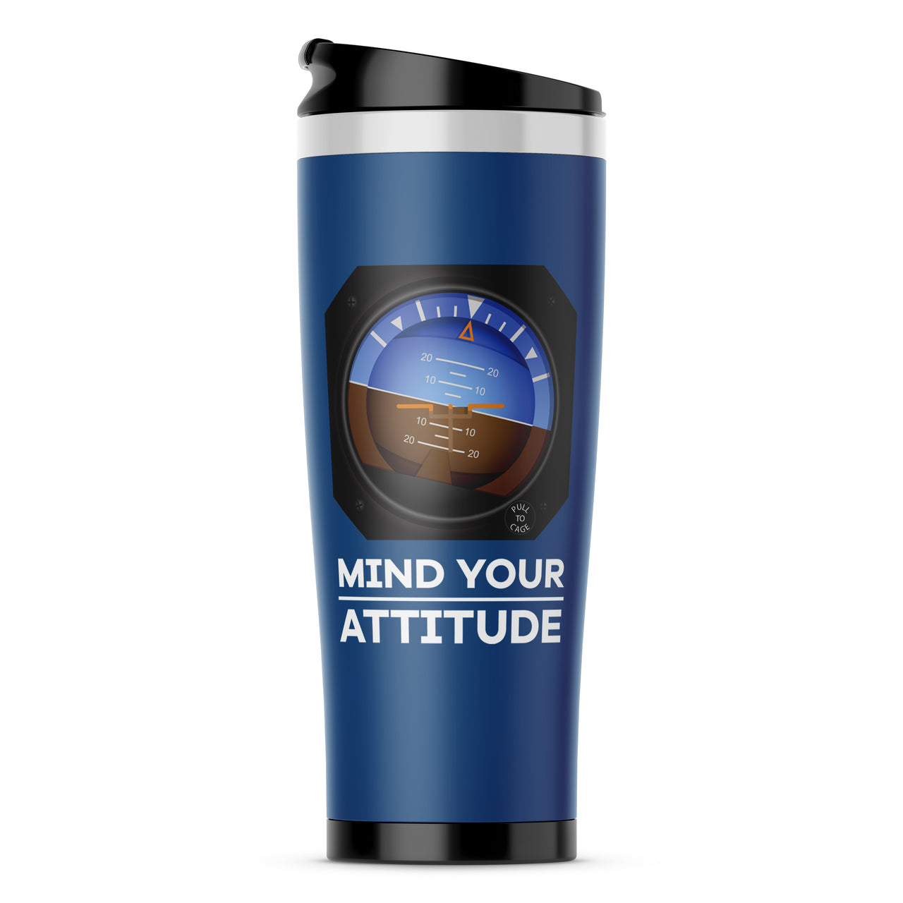 Mind Your Attitude Designed Travel Mugs