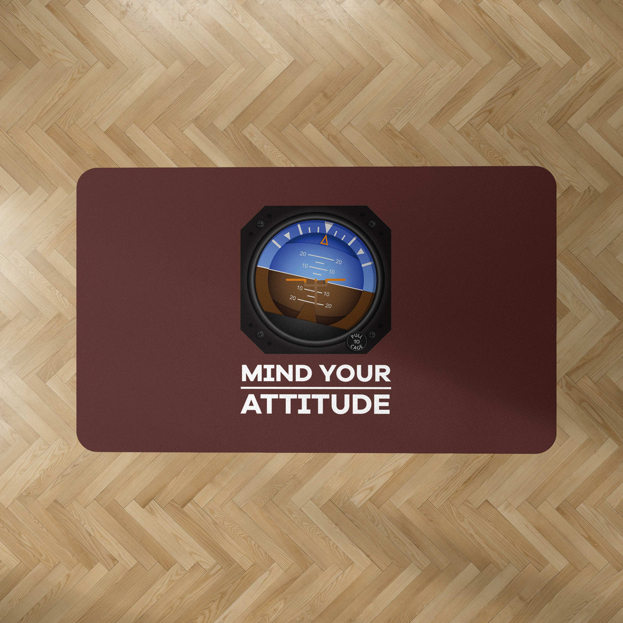 Mind Your Attitude Designed Carpet & Floor Mats