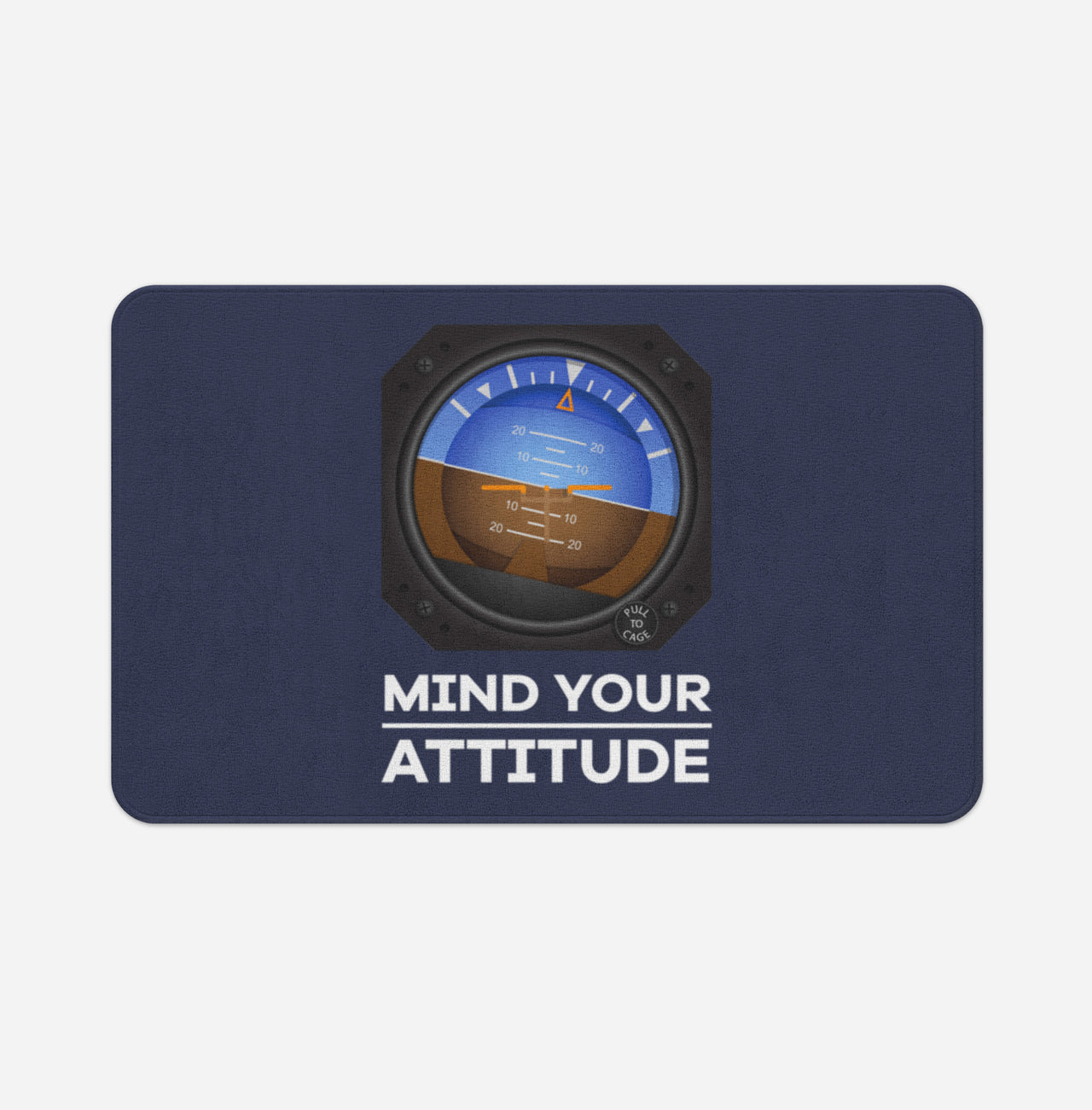 Mind Your Attitude Designed Bath Mats