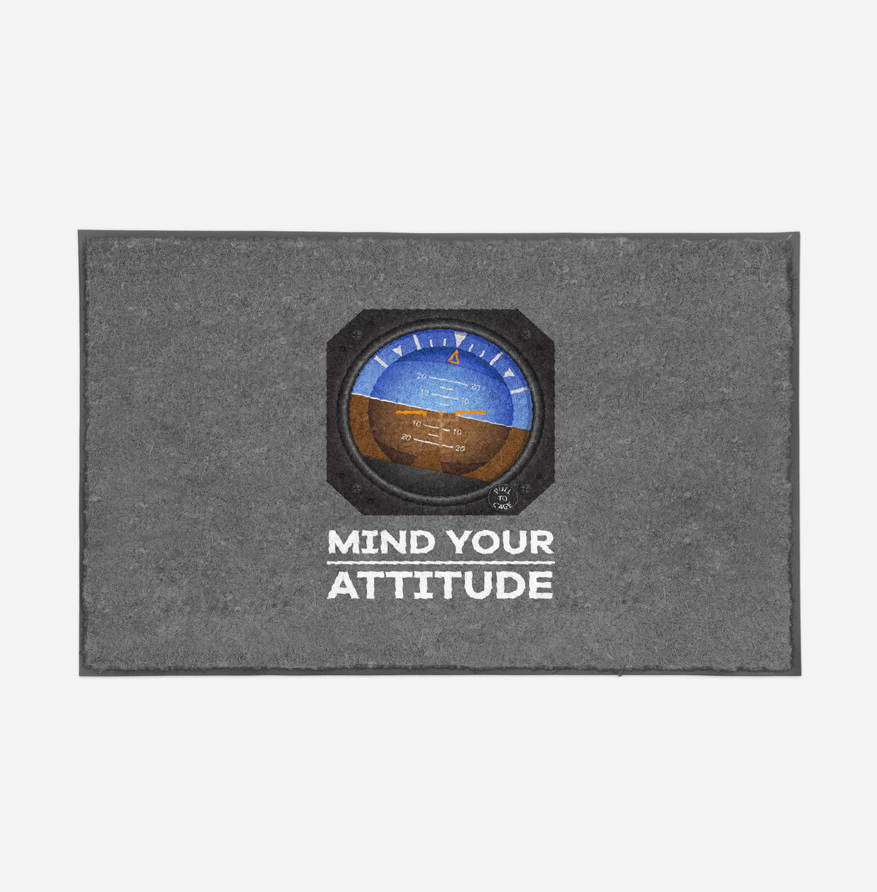 Mind Your Attitude Designed Door Mats