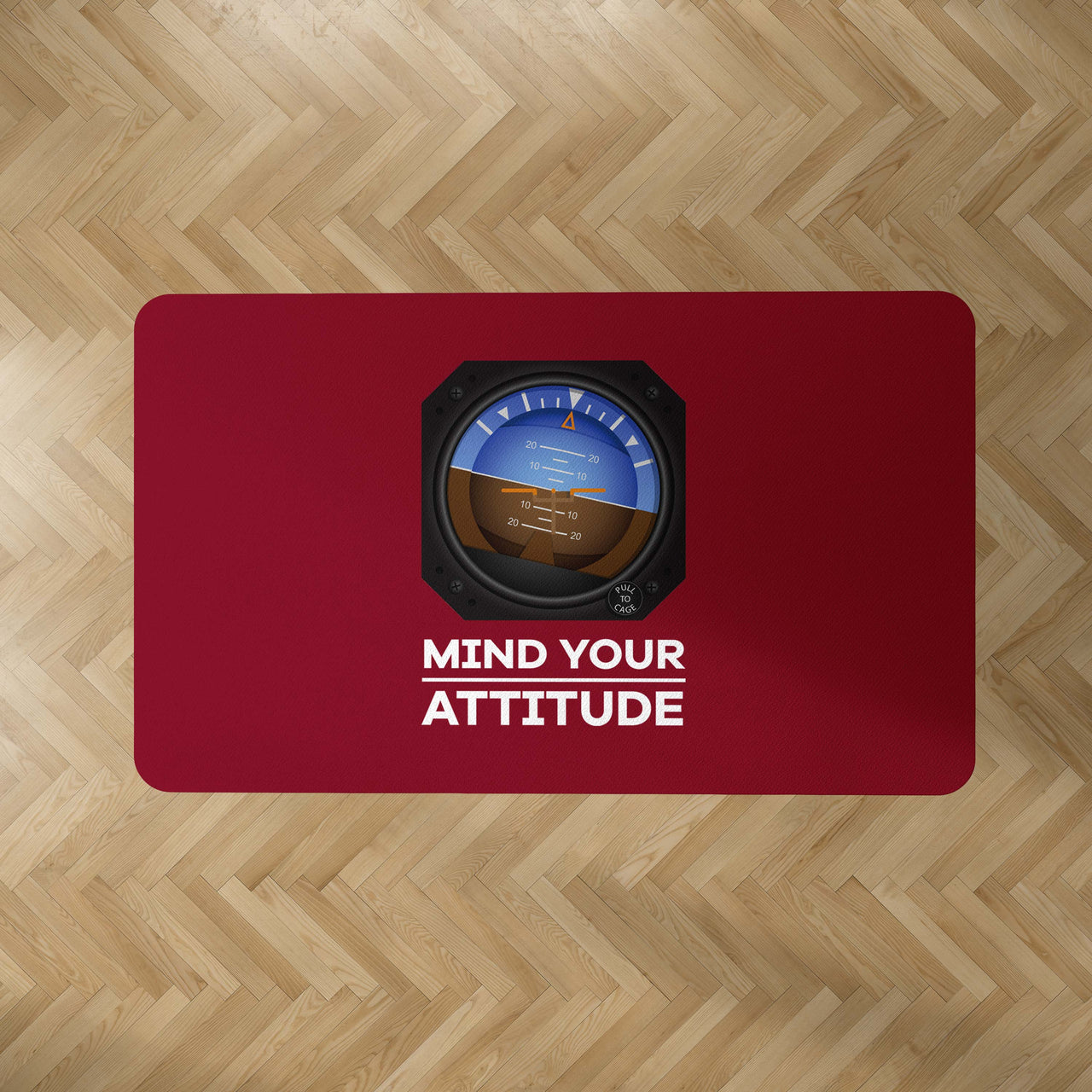 Mind Your Attitude Designed Carpet & Floor Mats