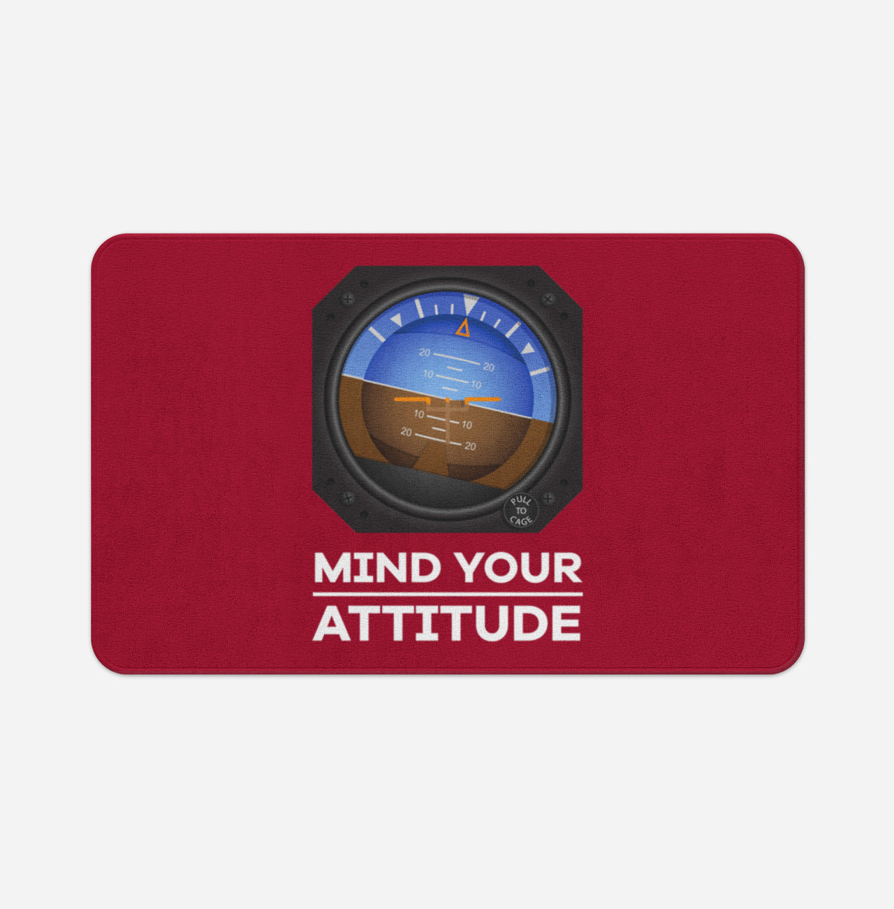 Mind Your Attitude Designed Bath Mats