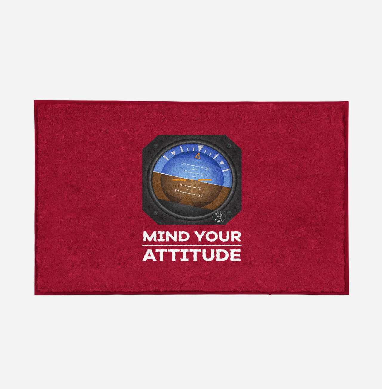 Mind Your Attitude Designed Door Mats