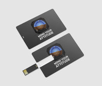 Thumbnail for Mind Your Attitude Designed USB Cards
