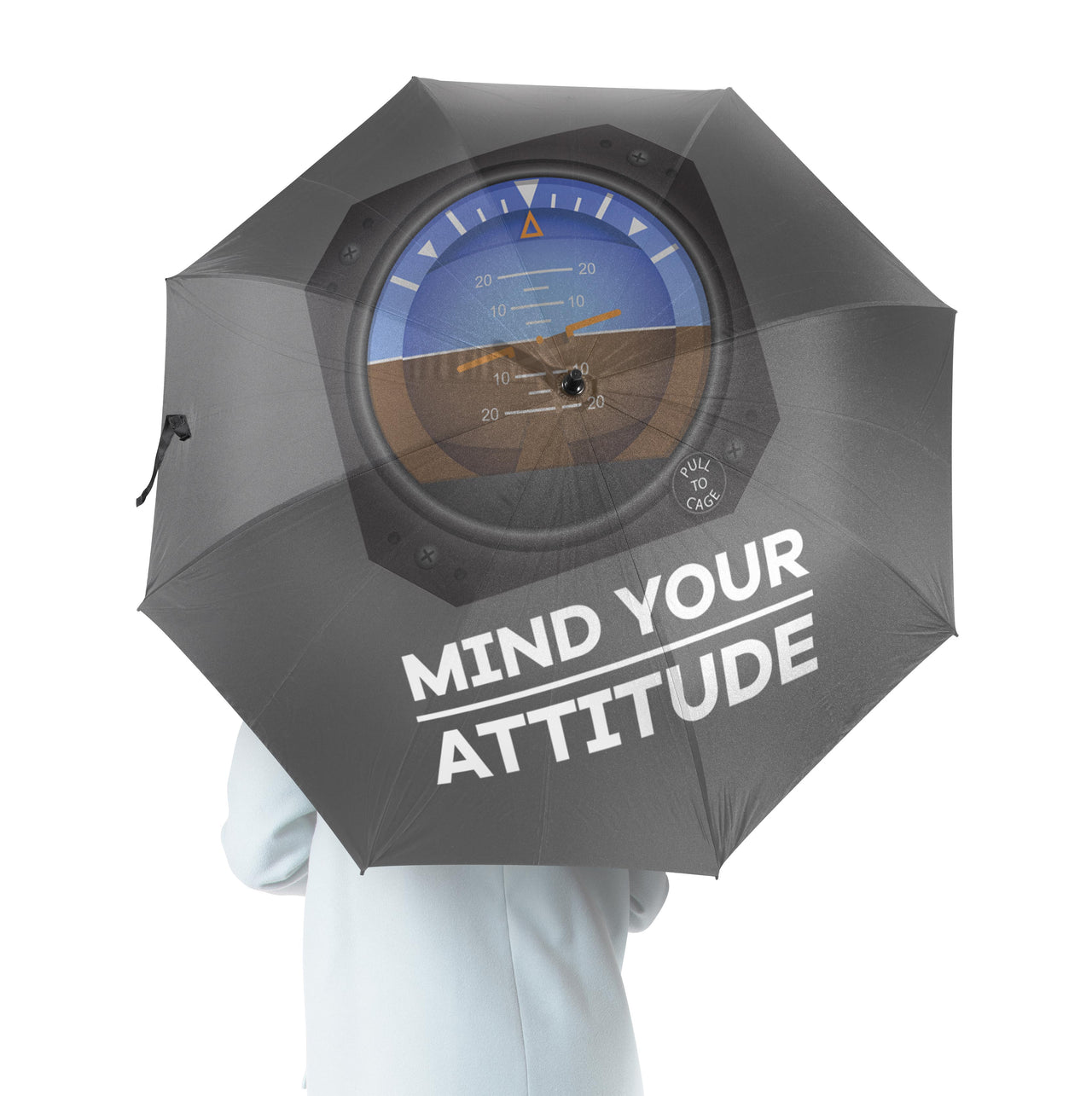 Mind Your Attitude Designed Umbrella