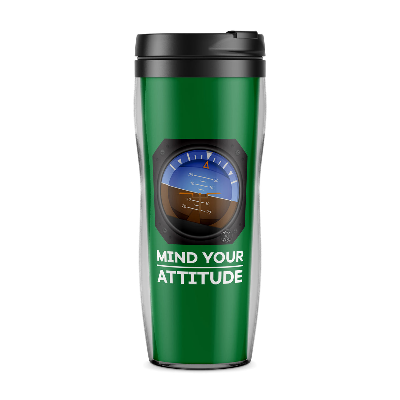 Mind Your Attitude Designed Travel Mugs