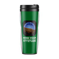 Thumbnail for Mind Your Attitude Designed Travel Mugs