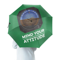 Thumbnail for Mind Your Attitude Designed Umbrella