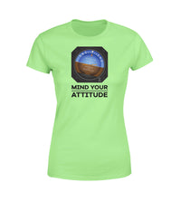 Thumbnail for Mind Your Attitude Designed Women T-Shirts