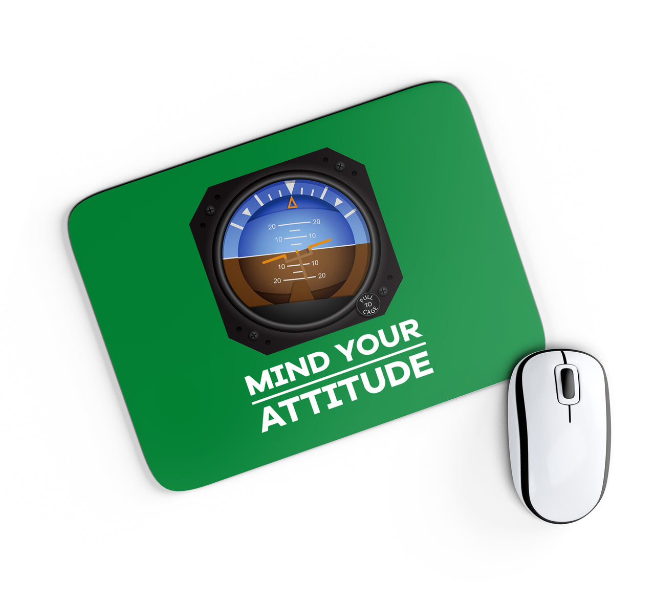 Mind Your Attitude Designed Mouse Pads