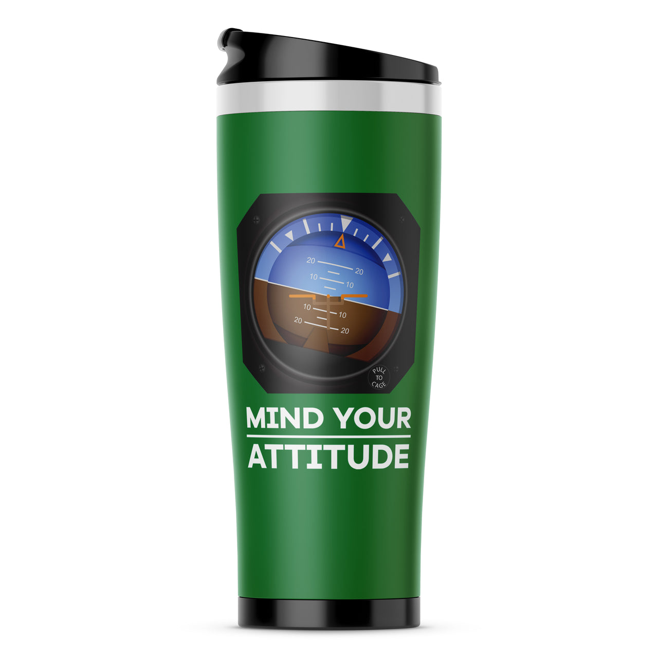 Mind Your Attitude Designed Travel Mugs