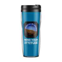 Thumbnail for Mind Your Attitude Designed Travel Mugs
