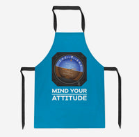 Thumbnail for Mind Your Attitude Designed Kitchen Aprons