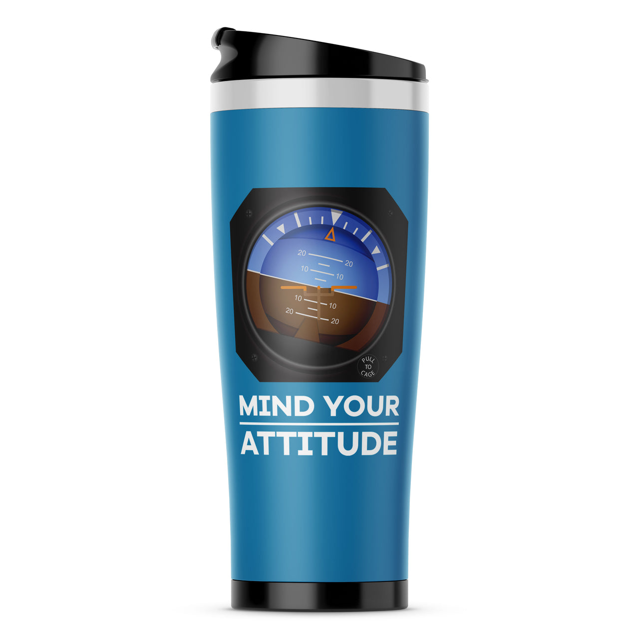Mind Your Attitude Designed Travel Mugs