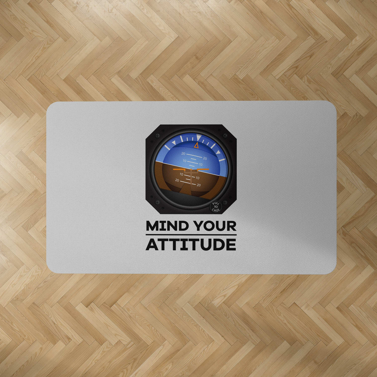 Mind Your Attitude Designed Carpet & Floor Mats