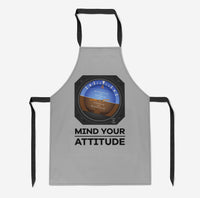 Thumbnail for Mind Your Attitude Designed Kitchen Aprons