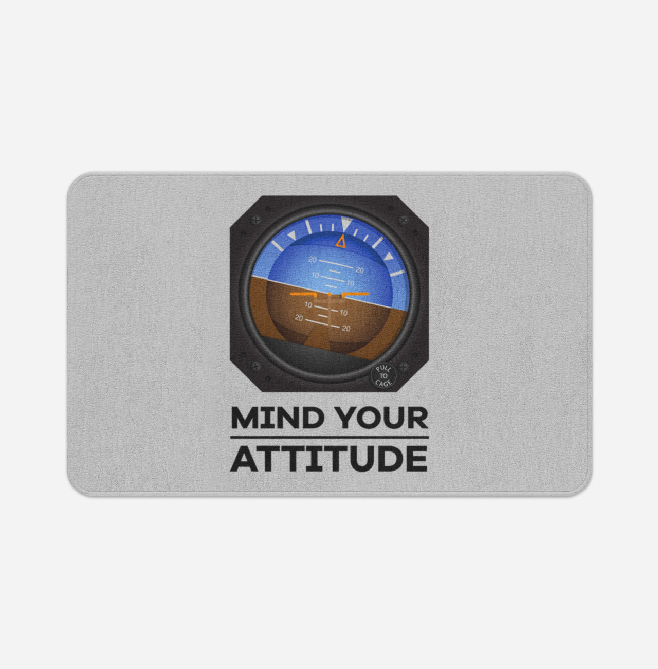Mind Your Attitude Designed Bath Mats