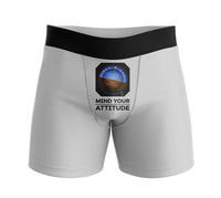 Thumbnail for Mind Your Attitude Designed Men Boxers