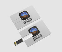 Thumbnail for Mind Your Attitude Designed USB Cards