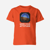 Thumbnail for Mind Your Attitude Designed Children T-Shirts