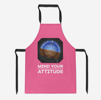 Thumbnail for Mind Your Attitude Designed Kitchen Aprons