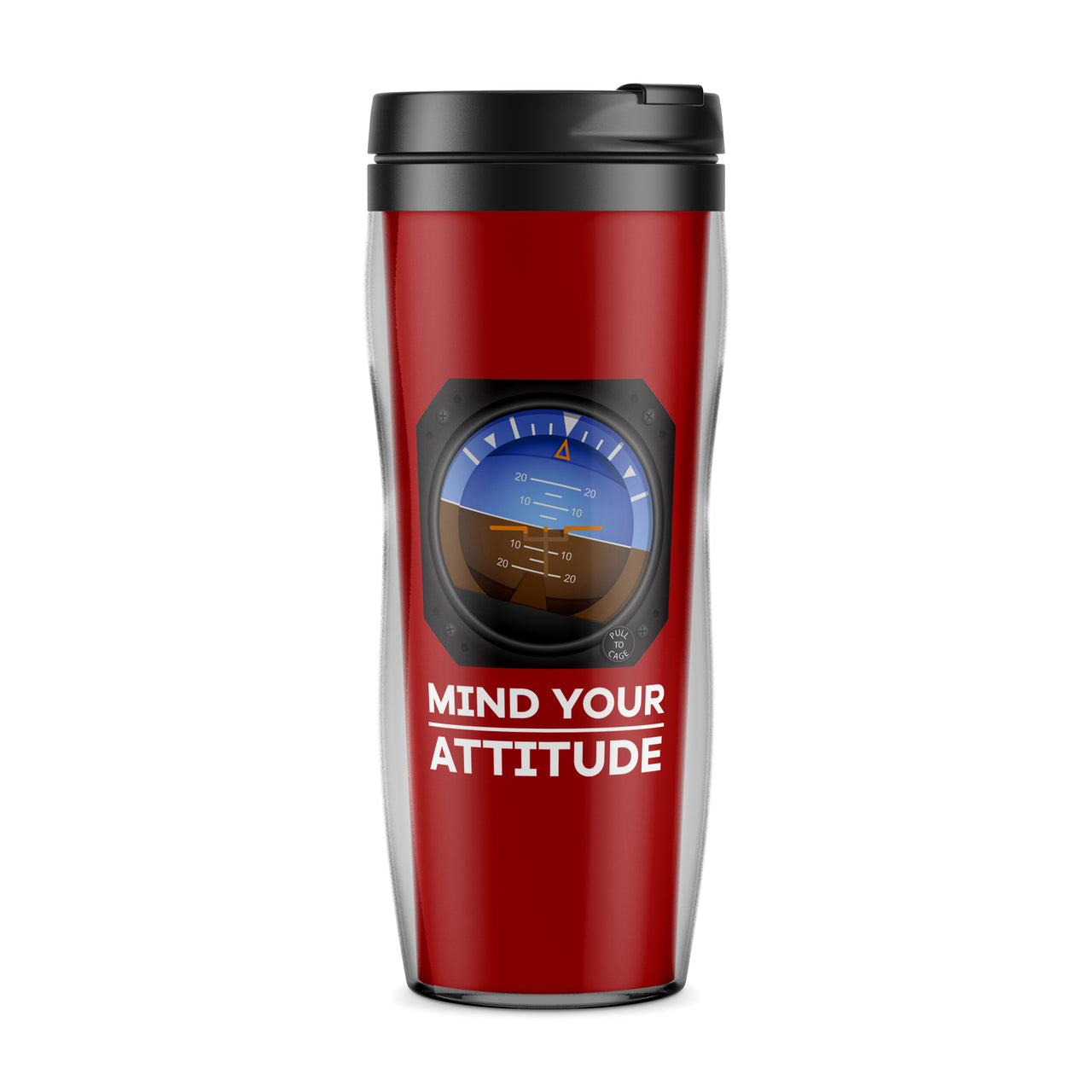 Mind Your Attitude Designed Travel Mugs